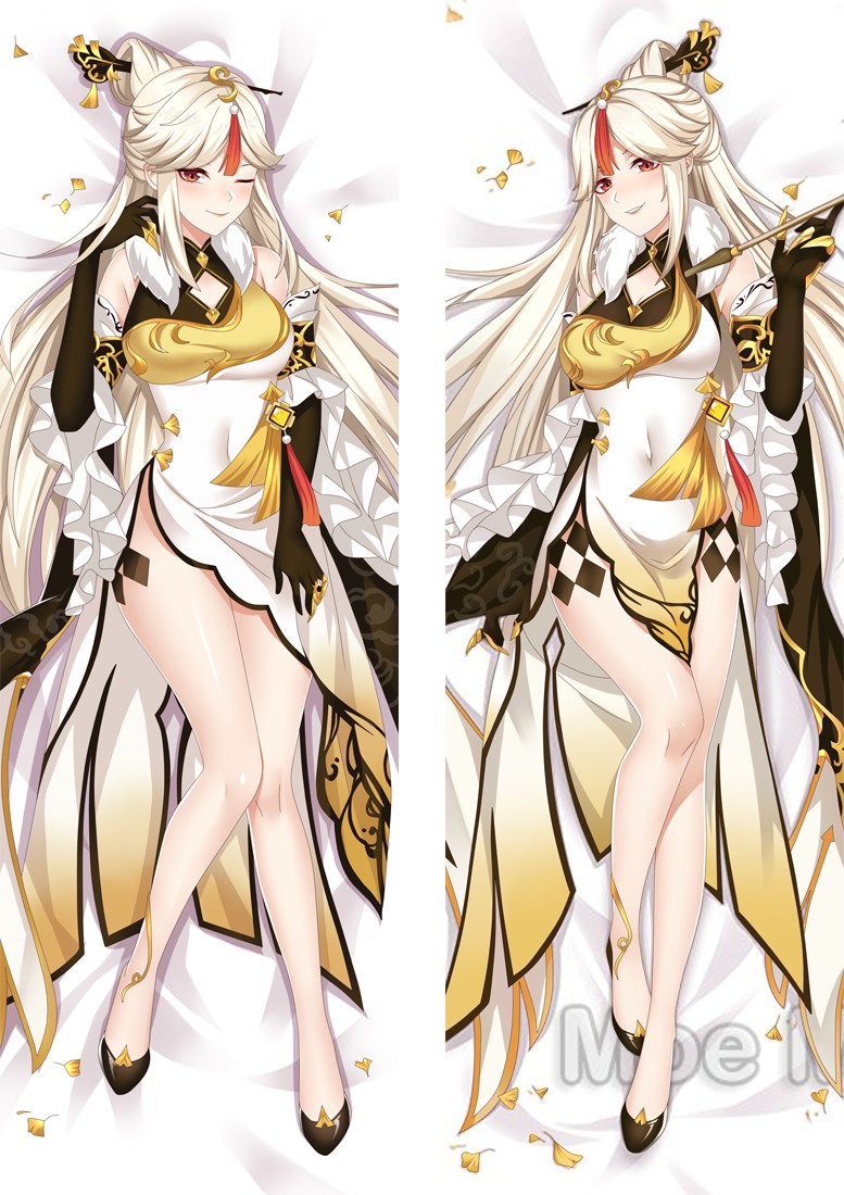 Genshin Impact Ningguang Anime Dakimakura Body Pillow Cover