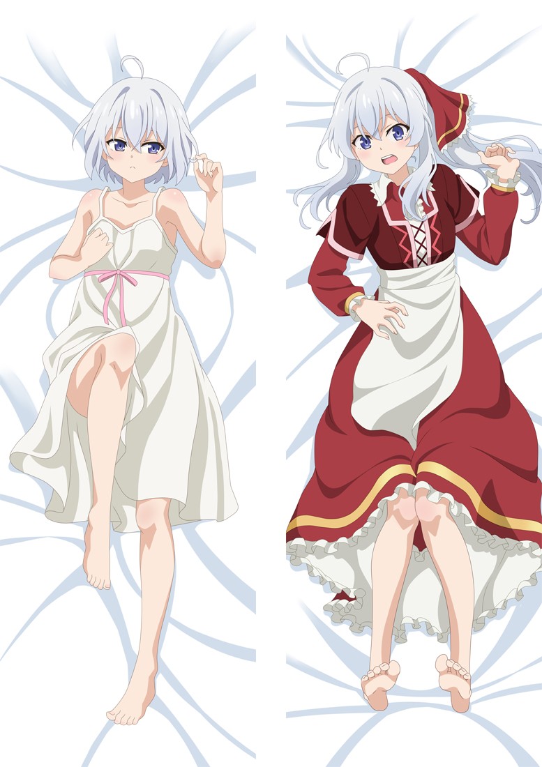 Wandering Witch: The Journey of Elaina Anime Dakimakura Body Pillow Cover