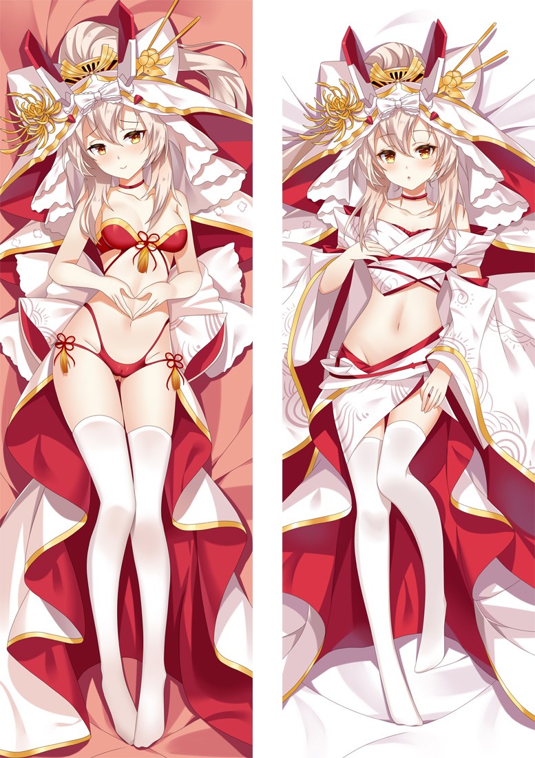 Azur Lane Ayanami Anime Dakimakura Body Pillow Cover