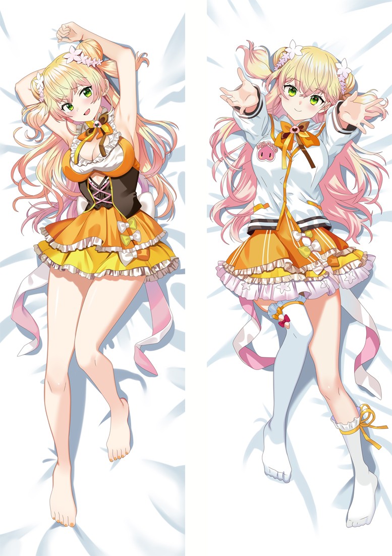 Virtual Youtuber Momosuzu Nene Anime Dakimakura Body Pillow Cover