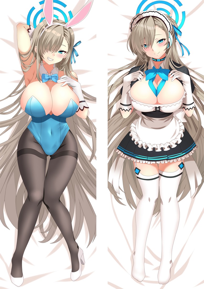 Blue Archive Itinose Asena Anime Dakimakura Body Pillow Cover
