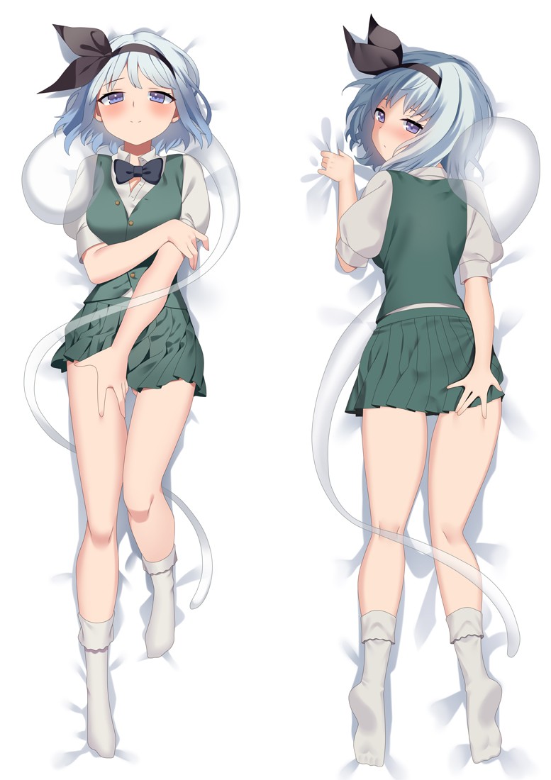 Touhou Project Konpaku Youmu Anime Dakimakura Body Pillow Cover