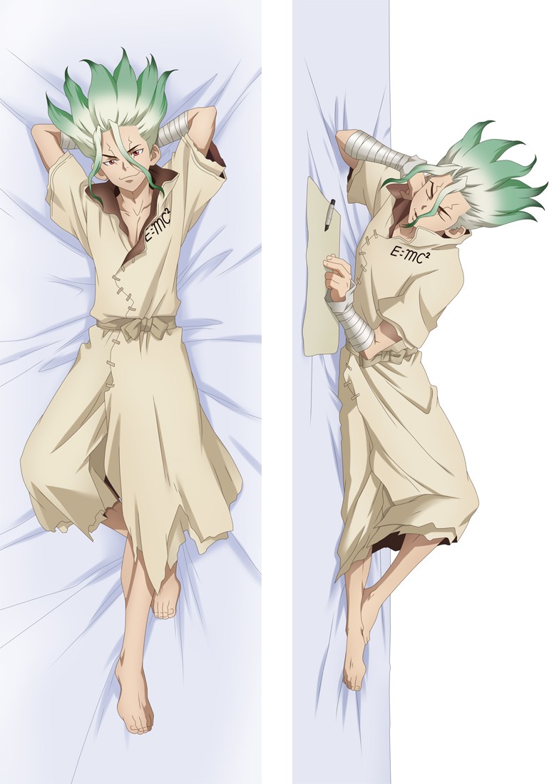 Dr. Stone Ishigami Senkuu Anime Dakimakura Body Pillow Cover