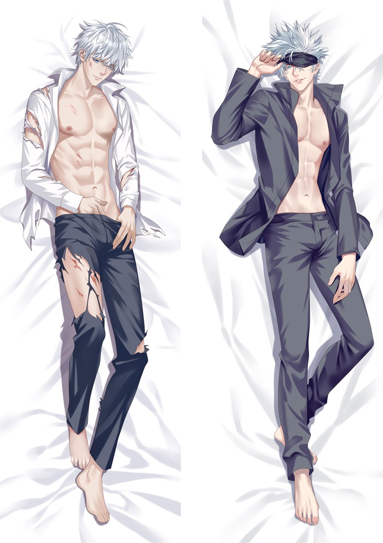 Jujutsu Kaisen Gojo Satoru Anime Dakimakura Body Pillow Cover