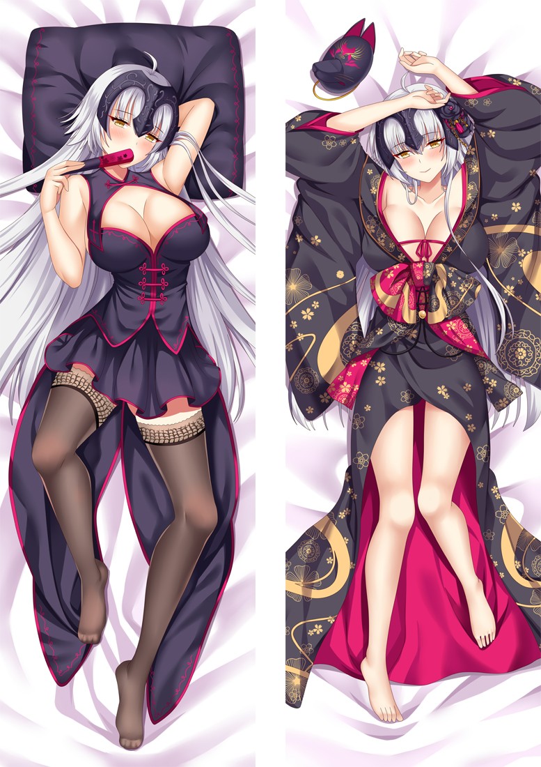 Fate/Grand Order FGO Jeanne d'Arc Alter Anime Dakimakura Body Pillow Cover