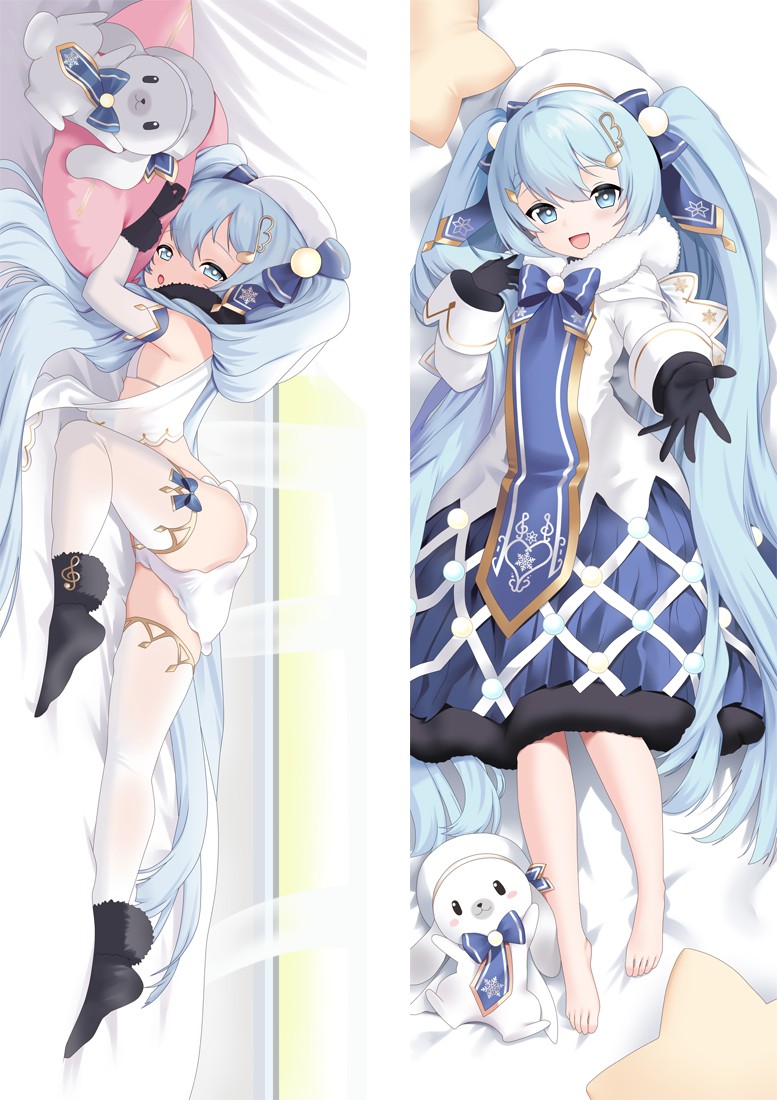Hatsune Miku Anime Dakimakura Body Pillow Cover