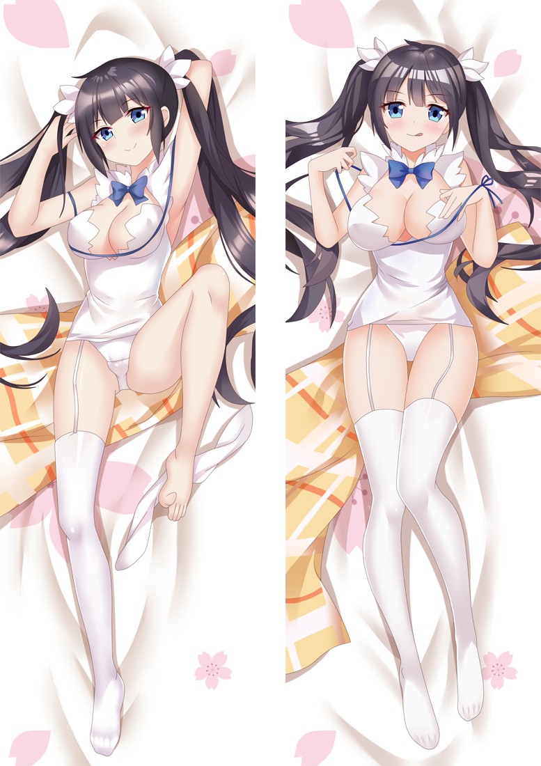 Is It Wrong to Try to Pick Up Girls in a Dungeon? Hestia Danmachi Anime Dakimakura Body Pillow Cover