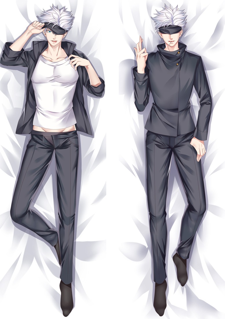 Jujutsu Kaisen Gojo Satoru Anime Dakimakura Body Pillow Cover