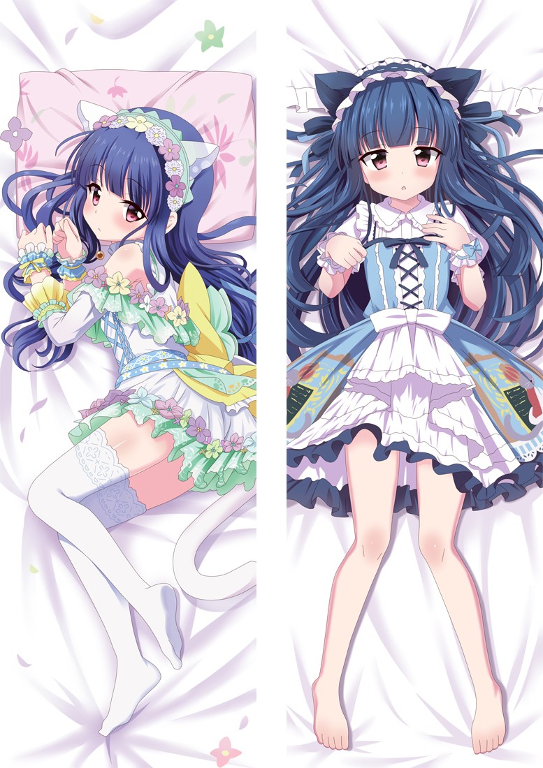 The Idolmaster Sajo Yukimi Anime Dakimakura Body Pillow Cover
