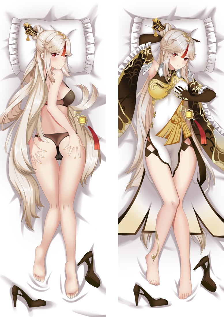 Genshin Impact Ningguang Anime Dakimakura Body Pillow Cover