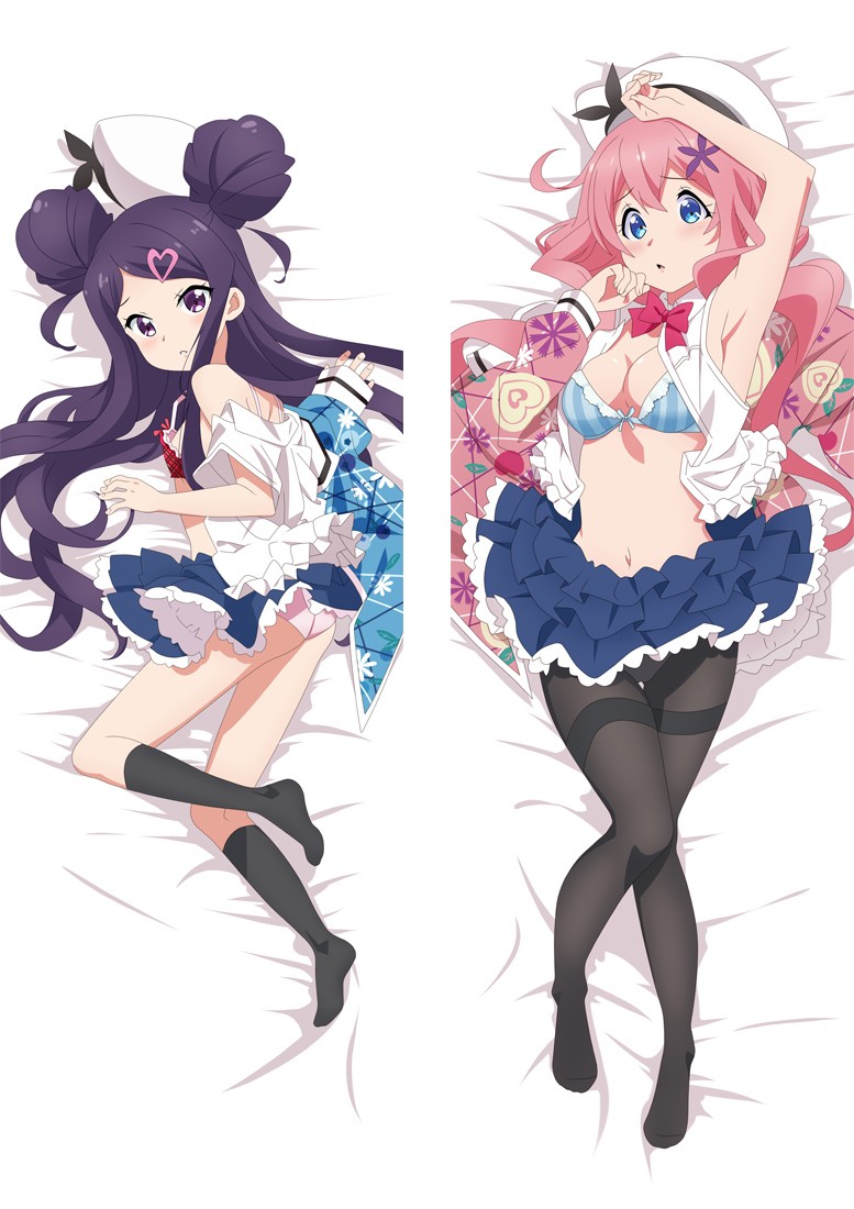 Dropout Idol Fruit Tart Anime Dakimakura Body Pillow Cover