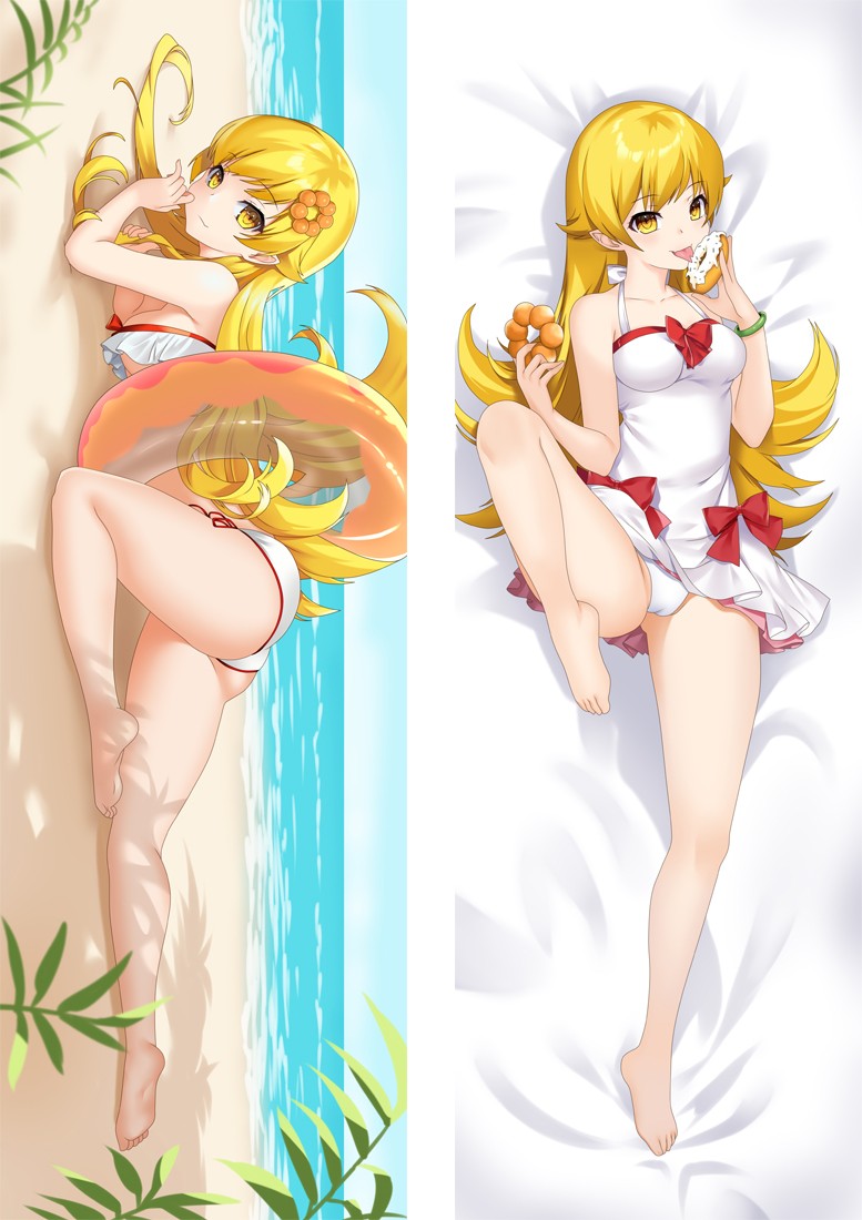 Bakemonogatari Shinobu Oshino Anime Dakimakura Body Pillow Cover