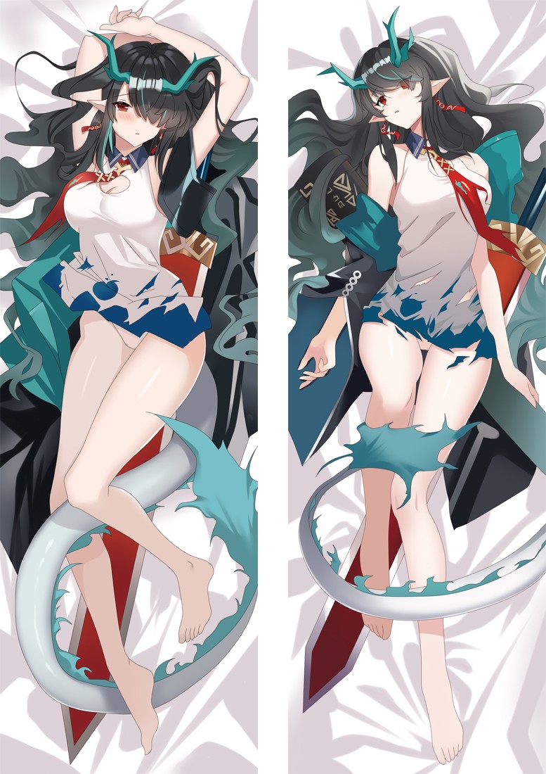 Arknights Dusk Anime Dakimakura Body Pillow Cover