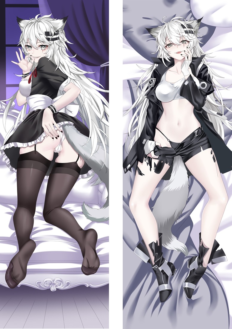 Arknights Lappland Anime Dakimakura Body Pillow Cover