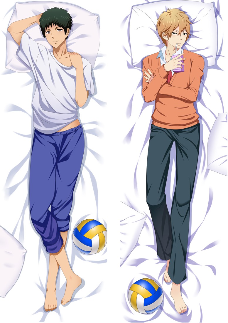 Kiss Him, Not Me Yusuke Igarashi & Nozomi Nanashima Anime Dakimakura Body Pillow Cover