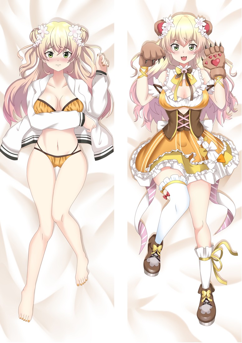 Virtual Youtuber Momosuzu Nene Anime Dakimakura Body Pillow Cover