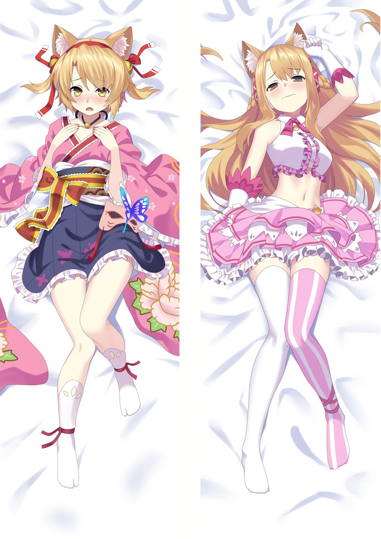 Virtual Youtuber Anime Dakimakura Body Pillow Cover