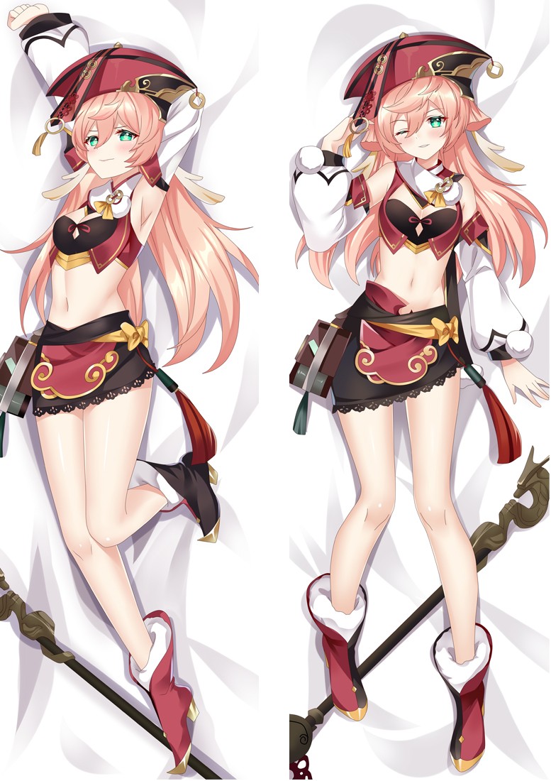 Genshin Impact YanFei Anime Dakimakura Body Pillow Cover H4141-A