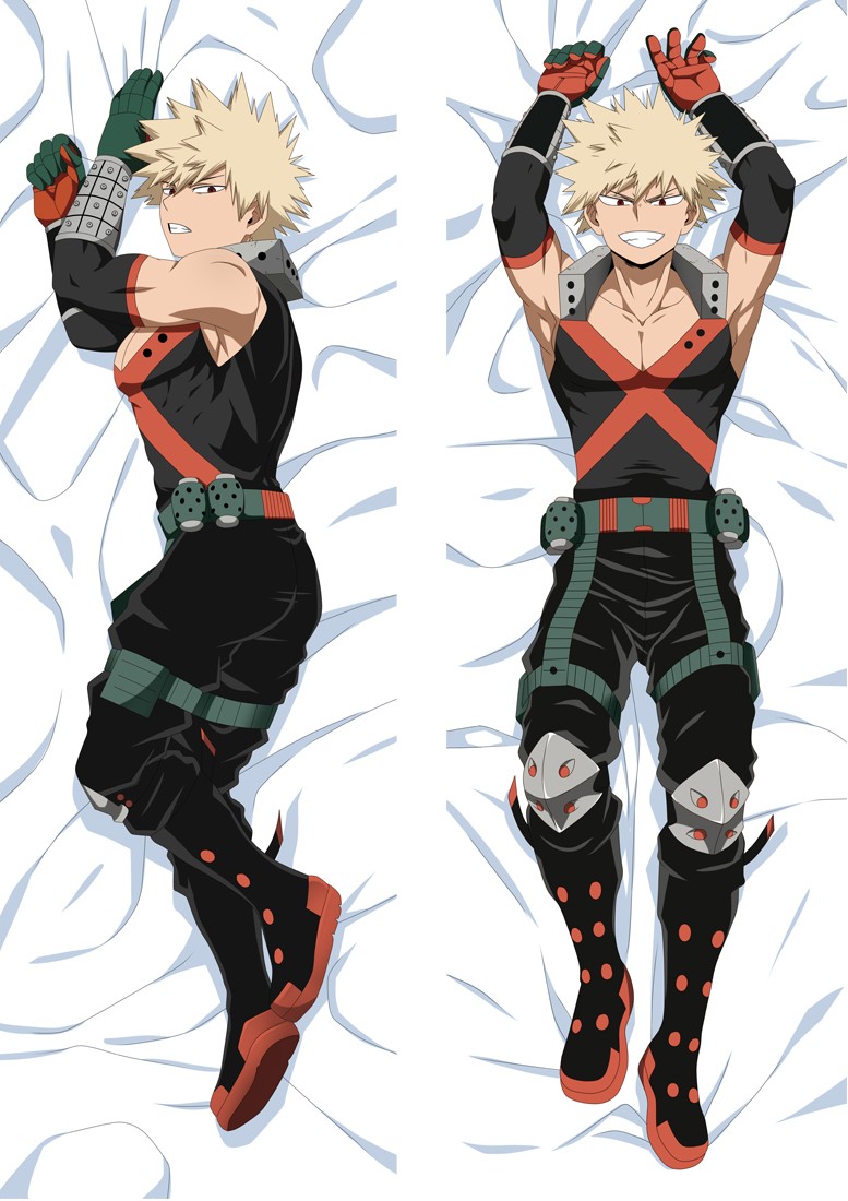 My Hero Academia Katsuki Bakugo Anime Dakimakura Body Pillow Cover