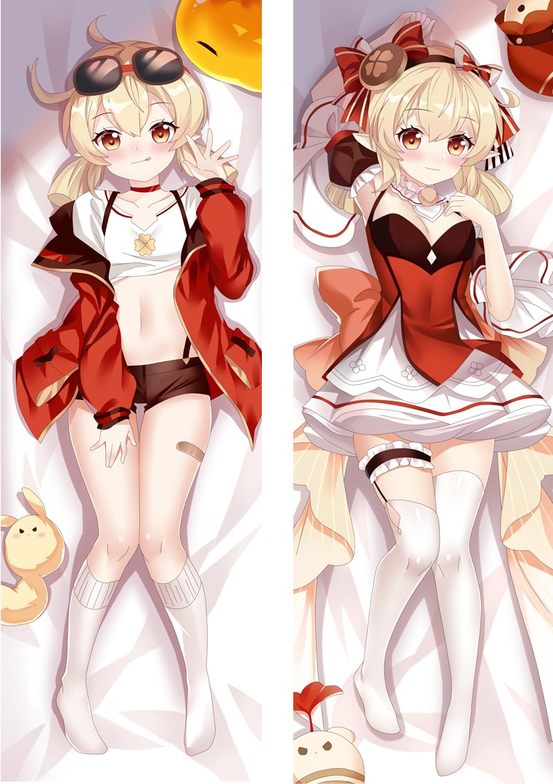Genshin Impact Klee Anime Dakimakura Body Pillow Cover