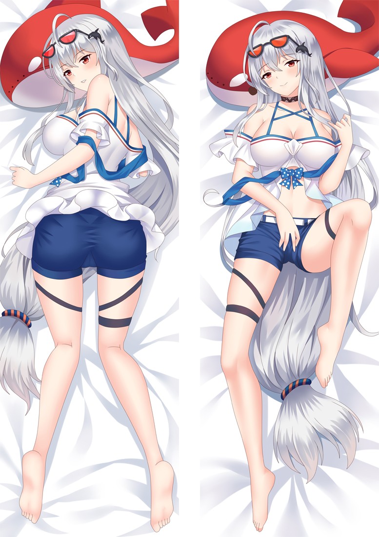 Arknights Skadi The Corrupting Heart Anime Dakimakura Body Pillow Cover