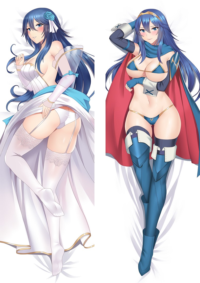 Fire Emblem Lucina Anime Dakimakura Body Pillow Cover