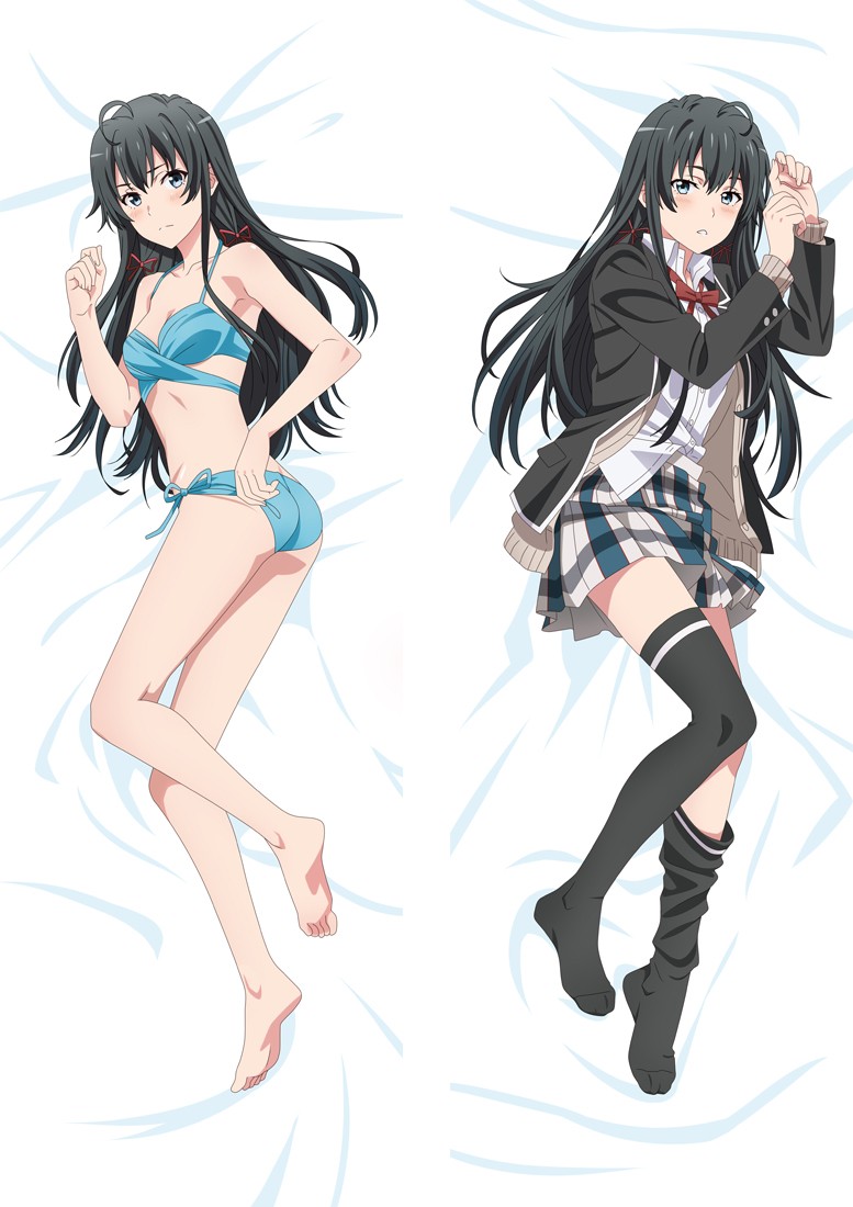 My Youth Romantic Comedy Is Wrong, As I Expected Yukinoshita Yukino Anime Dakimakura Body Pillow Cover
