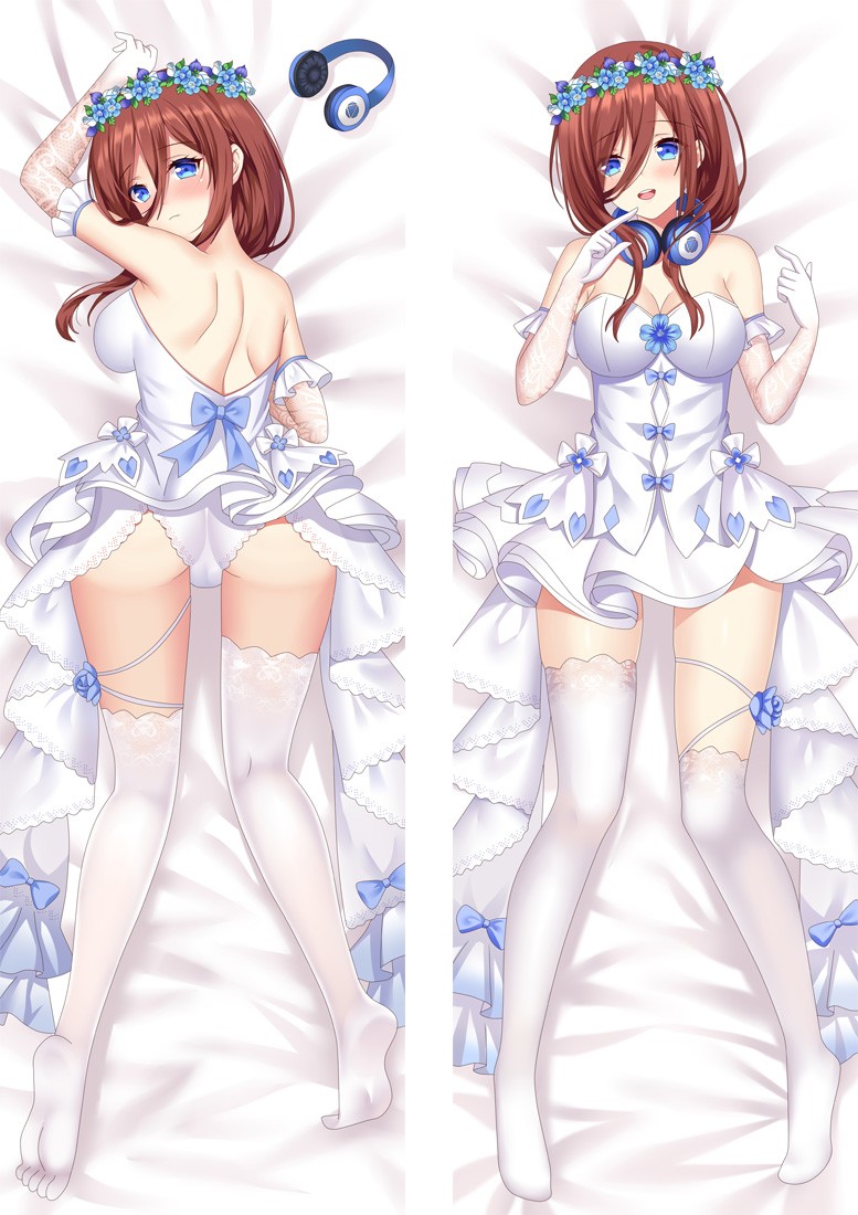 The Quintessential Quintuplets Nakano Miku Anime Dakimakura Body Pillow Cover