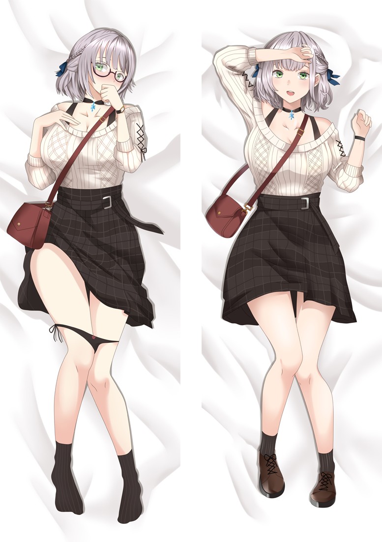 Virtual Youtuber Shirogane Noel Anime Dakimakura Body Pillow Cover