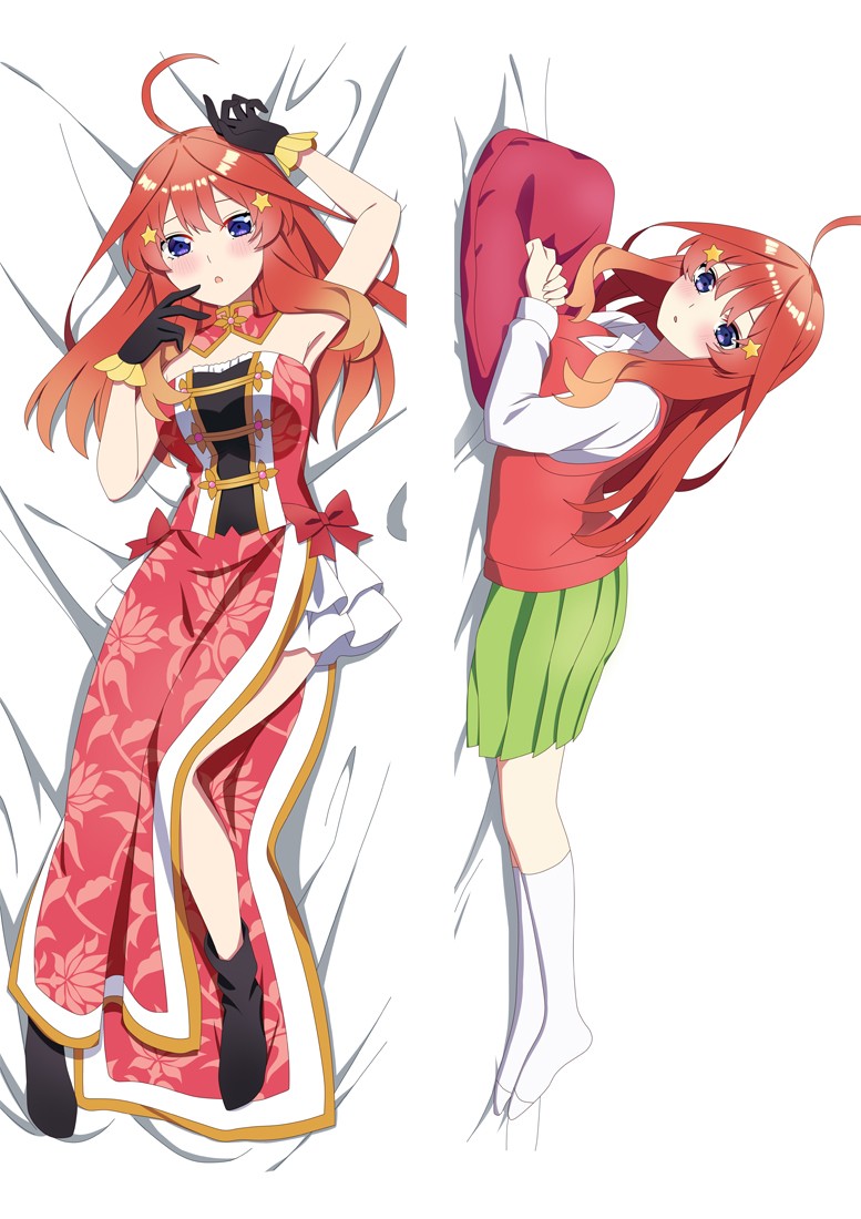 The Quintessential Quintuplets Nakano Itsuki Anime Dakimakura Body Pillow Cover
