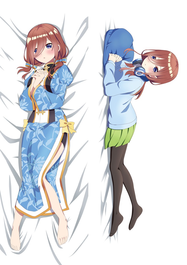 The Quintessential Quintuplets Miku Nakano Anime Dakimakura Body Pillow Cover