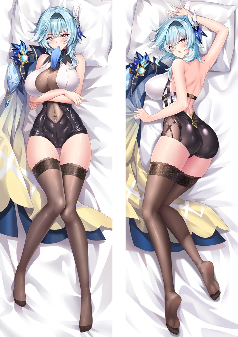 Genshin Impact Eula Anime Dakimakura Body Pillow Cover