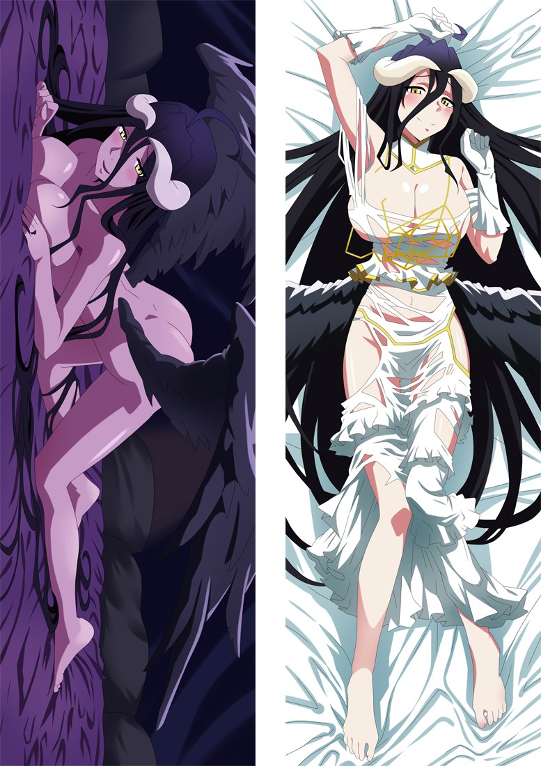 Overlord Albedo Anime Dakimakura Body Pillow Cover
