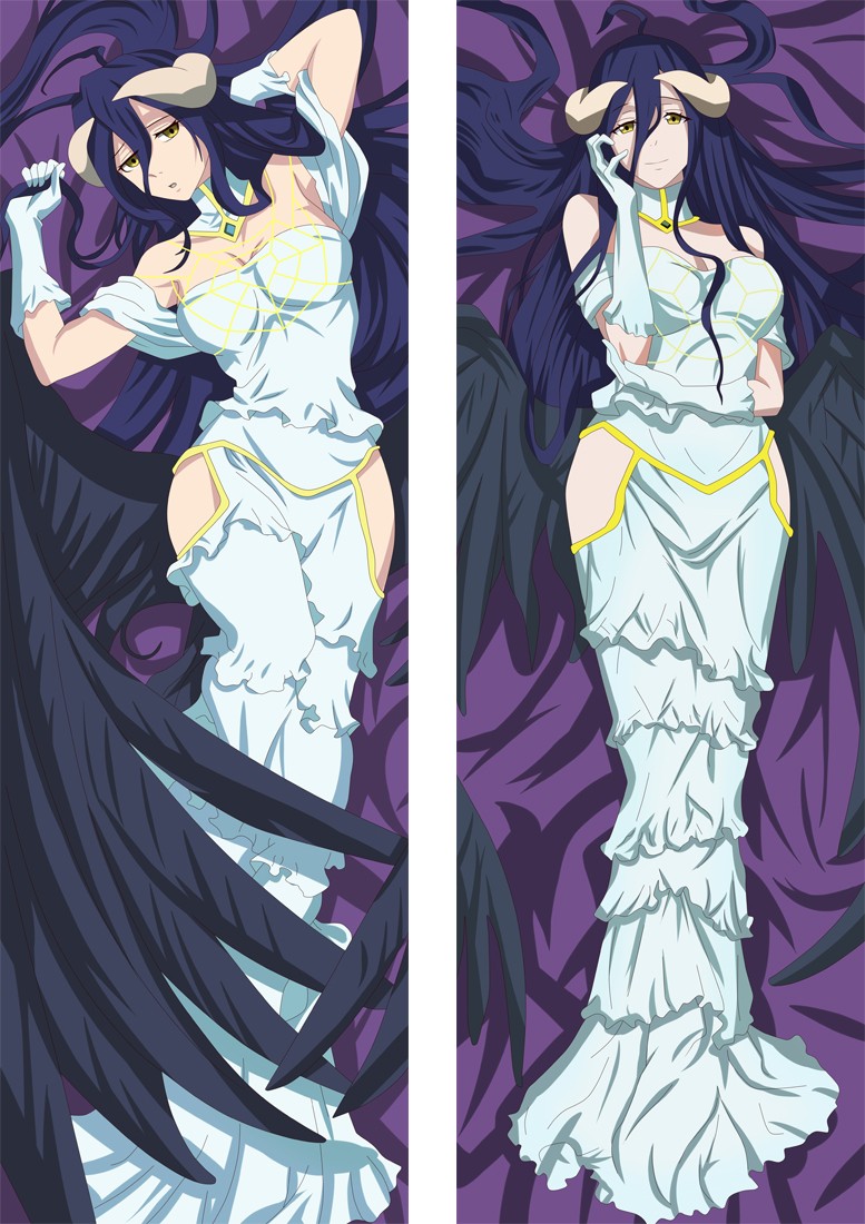 Overlord Albedo Anime Dakimakura Body Pillow Cover