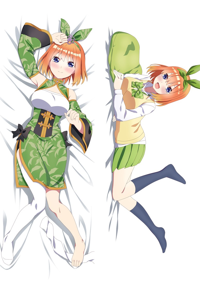 The Quintessential Quintuplets Nakano Yotsuba Anime Dakimakura Body Pillow Cover