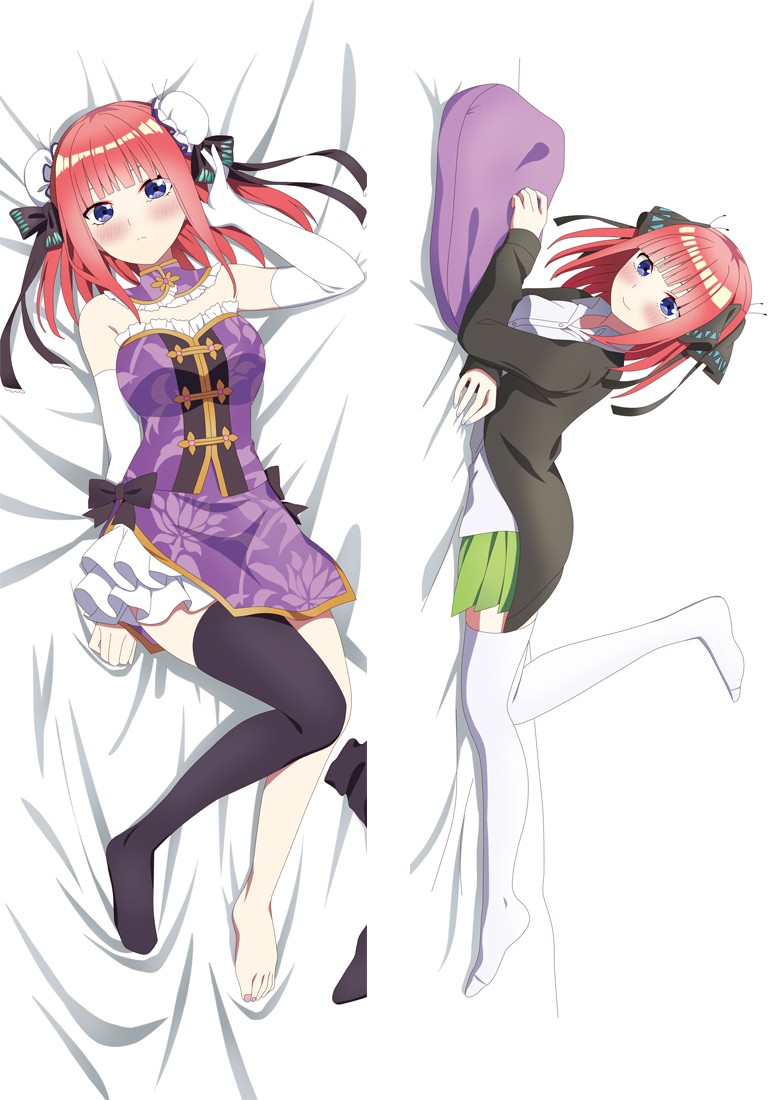 The Quintessential Quintuplets Nino Nakano Anime Dakimakura Body Pillow Cover