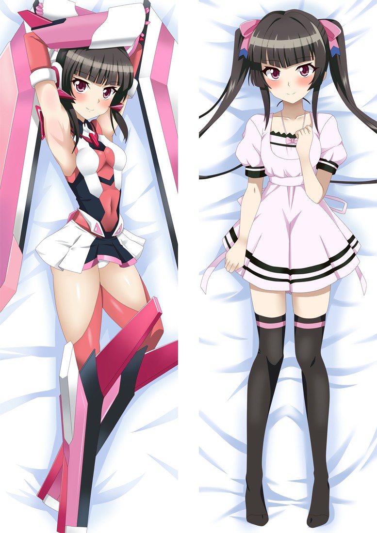 Symphogear Tsukuyomi Shirabe Anime Dakimakura Body Pillow Cover