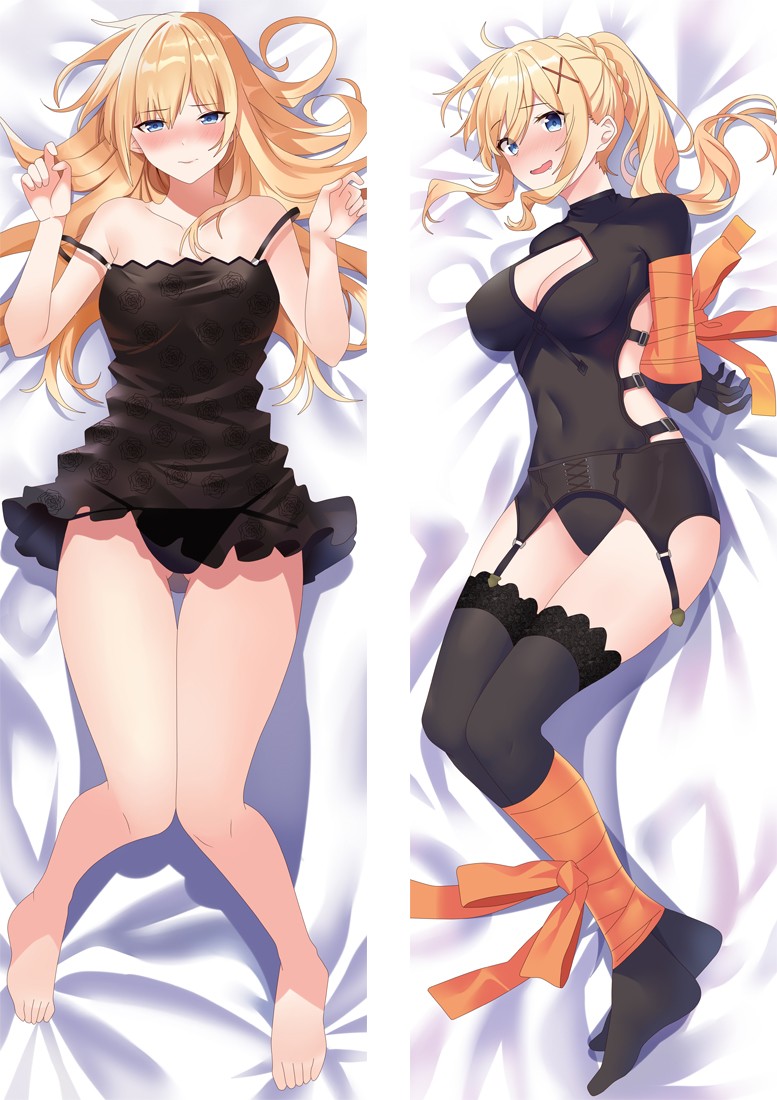 KonoSuba God's Blessing on This Wonderful World Lalatina Dustiness Ford/Darkness Anime Dakimakura Body Pillow Cover