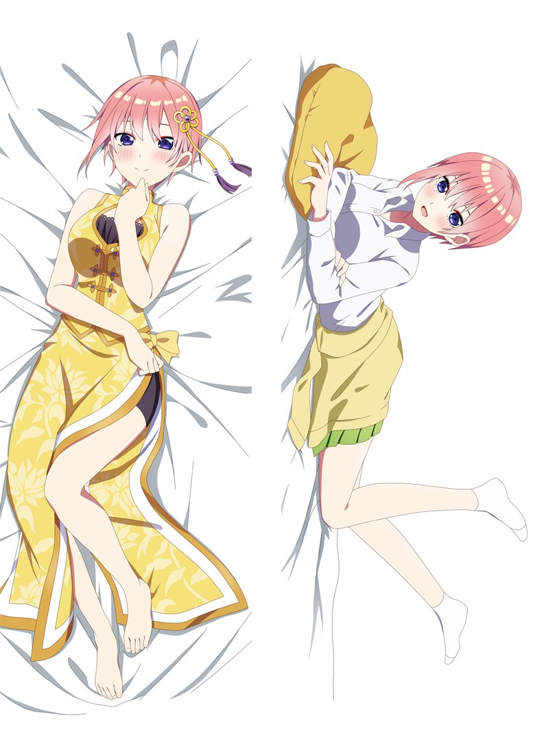 The Quintessential Quintuplets Nakano Ichika Anime Dakimakura Body Pillow Cover