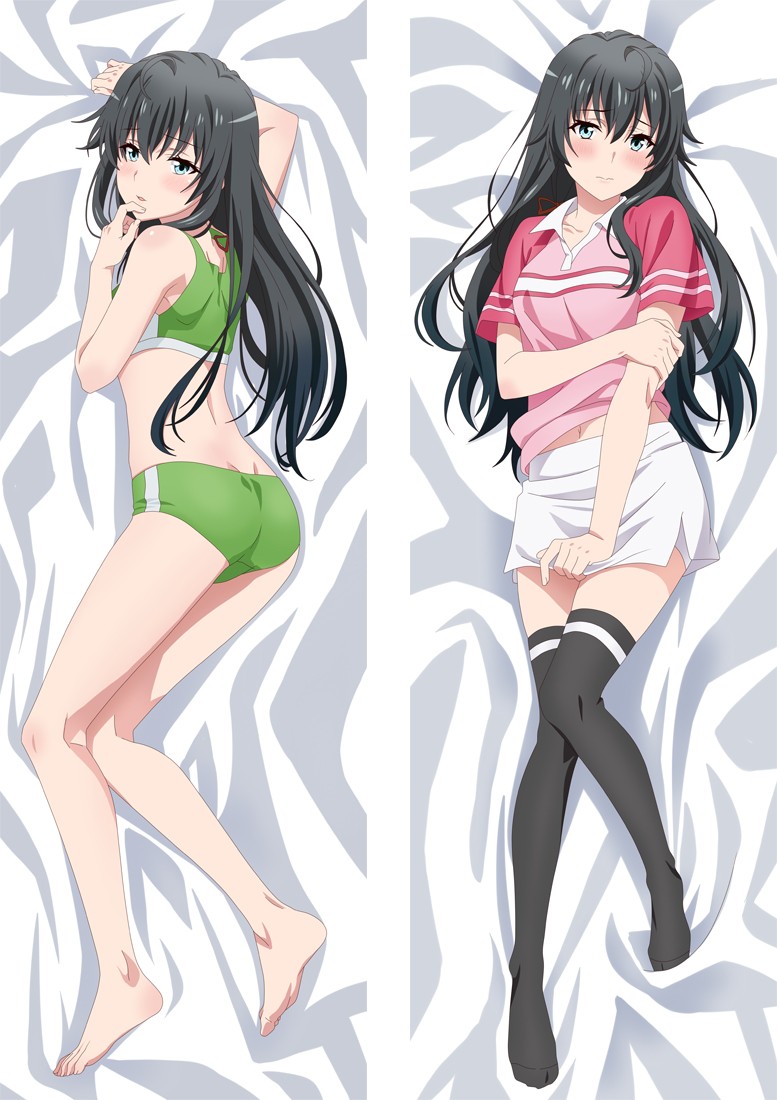 My Youth Romantic Comedy Is Wrong, As I Expected Yukinoshita Yukino Anime Dakimakura Body Pillow Cover
