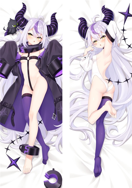 Virtual Youtuber La+ Darknesss Anime Dakimakura Body Pillow Cover