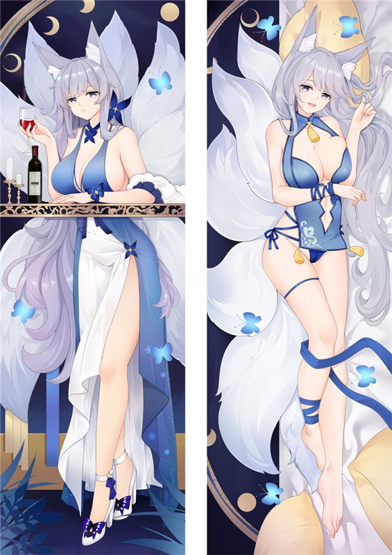 Azur Lane Shinano Anime Dakimakura Body Pillow Cover