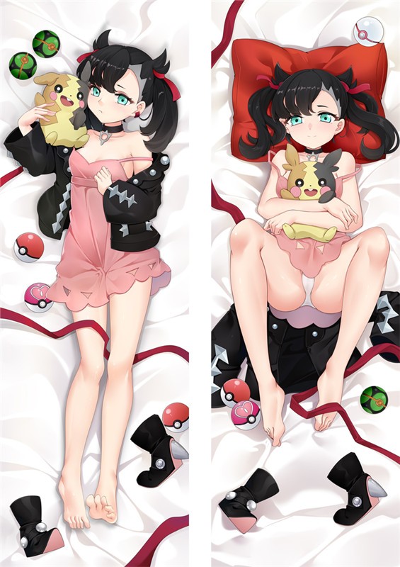 Pokémon Sword and Shield Marnie Anime Dakimakura Body Pillow Cover
