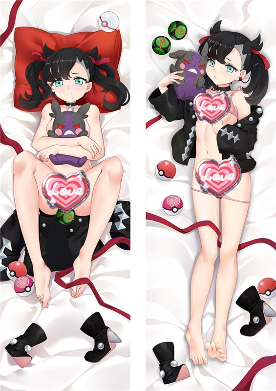 Pokémon Sword and Shield Marnie Anime Dakimakura Body Pillow Cover