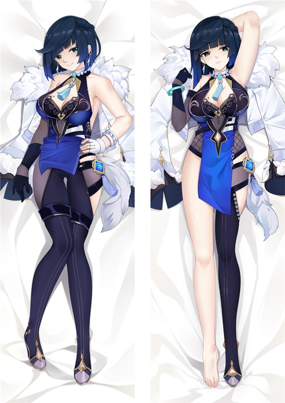 Genshin Impact Ye Lan Anime Dakimakura Body Pillow Cover