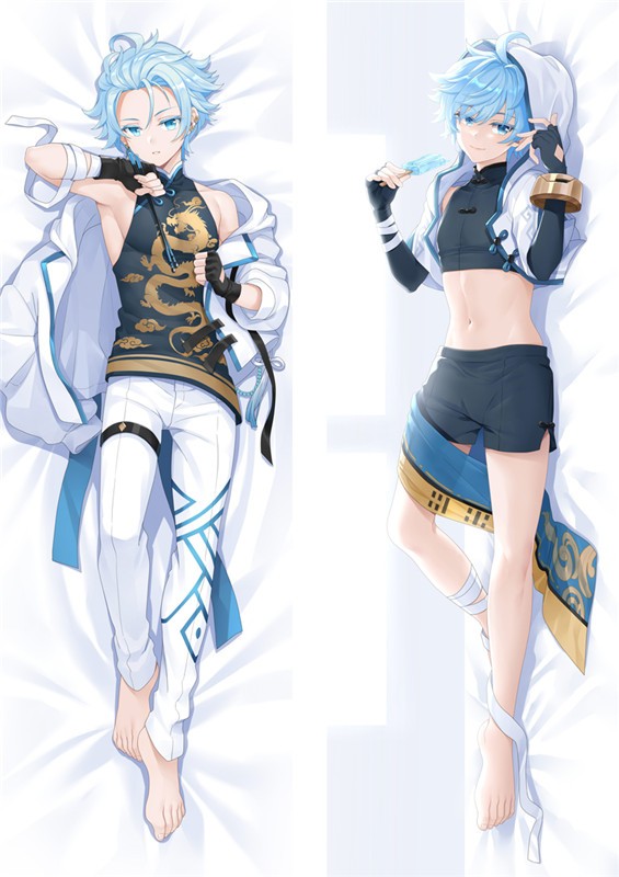 Genshin Impact Chongyun Anime Dakimakura Pillow Cover