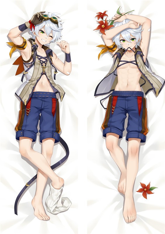 Genshin Impact Bennett Anime Dakimakura Pillow Cover