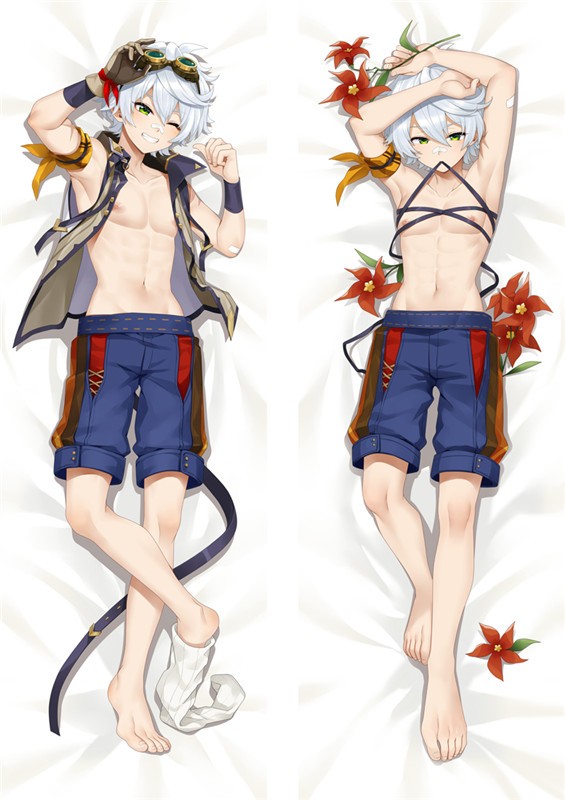 Genshin Impact Bennett Anime Dakimakura Pillow Cover