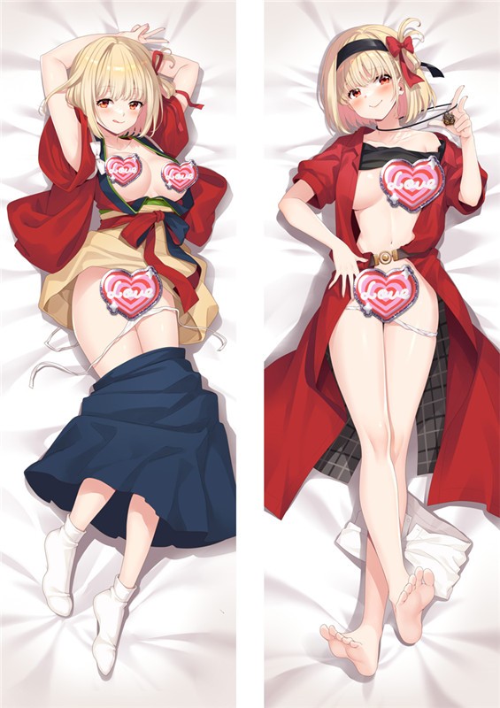 Lycoris Recoil Nishikigi Chisato Anime Dakimakura Body Pillow Cover