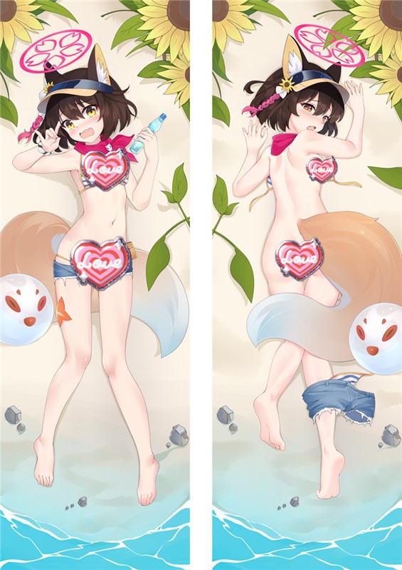 Blue Archive Kuda Izuna Anime Dakimakura Body Pillow Cover